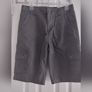 Men's Gray Cargo Shorts